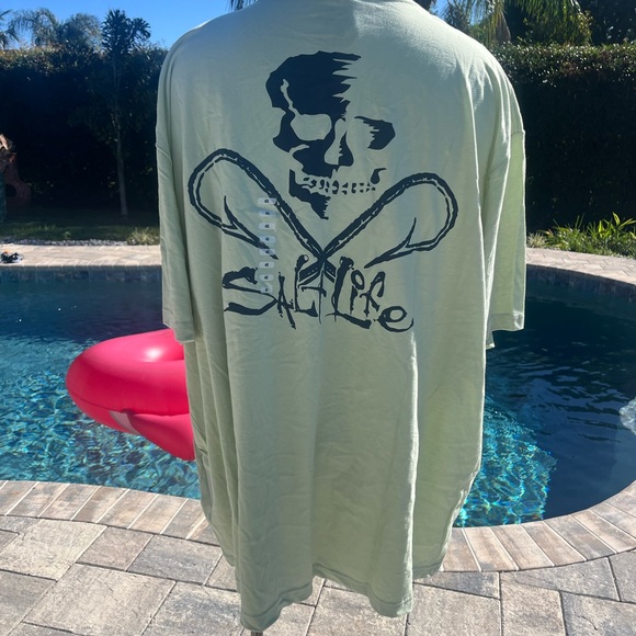 Salt Life Mint Green Short Sleeve Tee - Picture 4 of 4